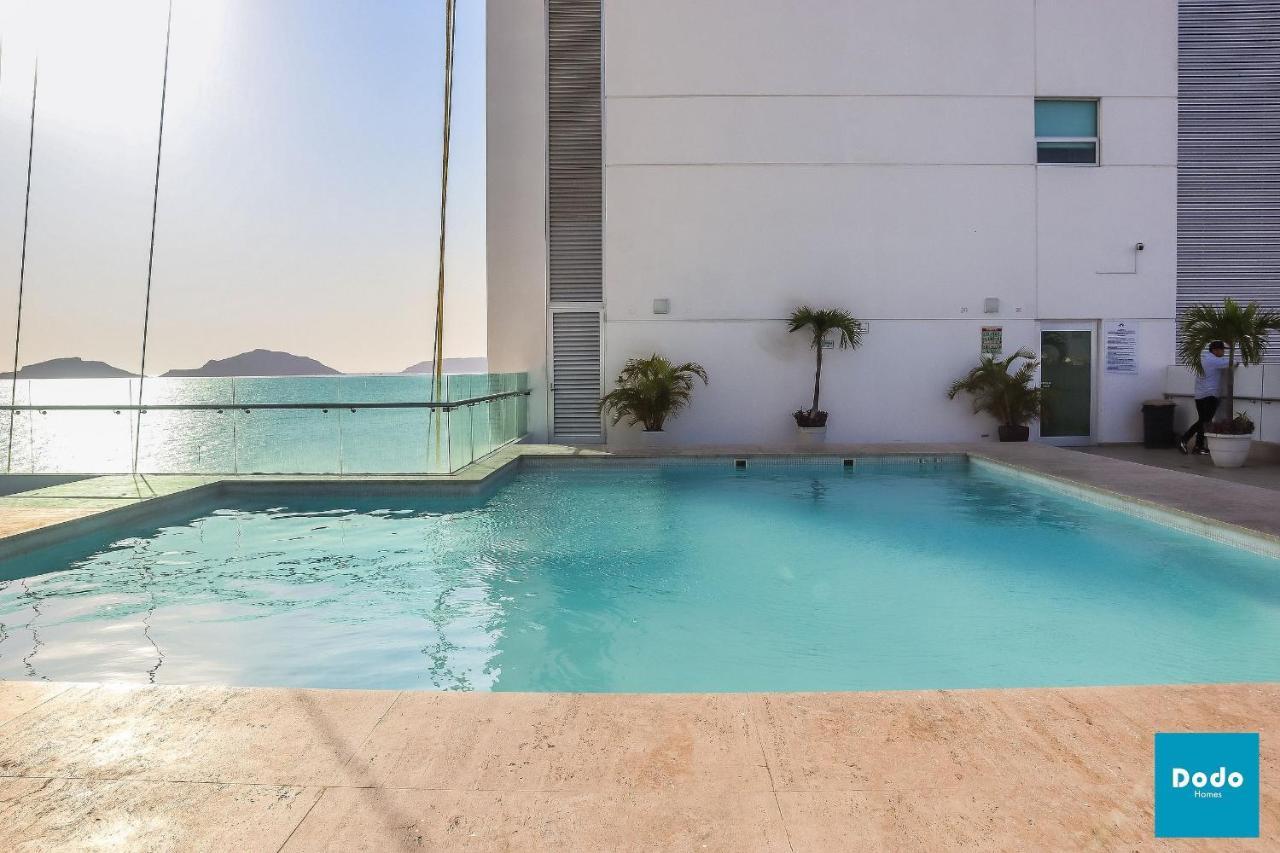 Departamento En Mazatlan Frente Al Mar Y Alberca Comun. Apartment Exterior foto