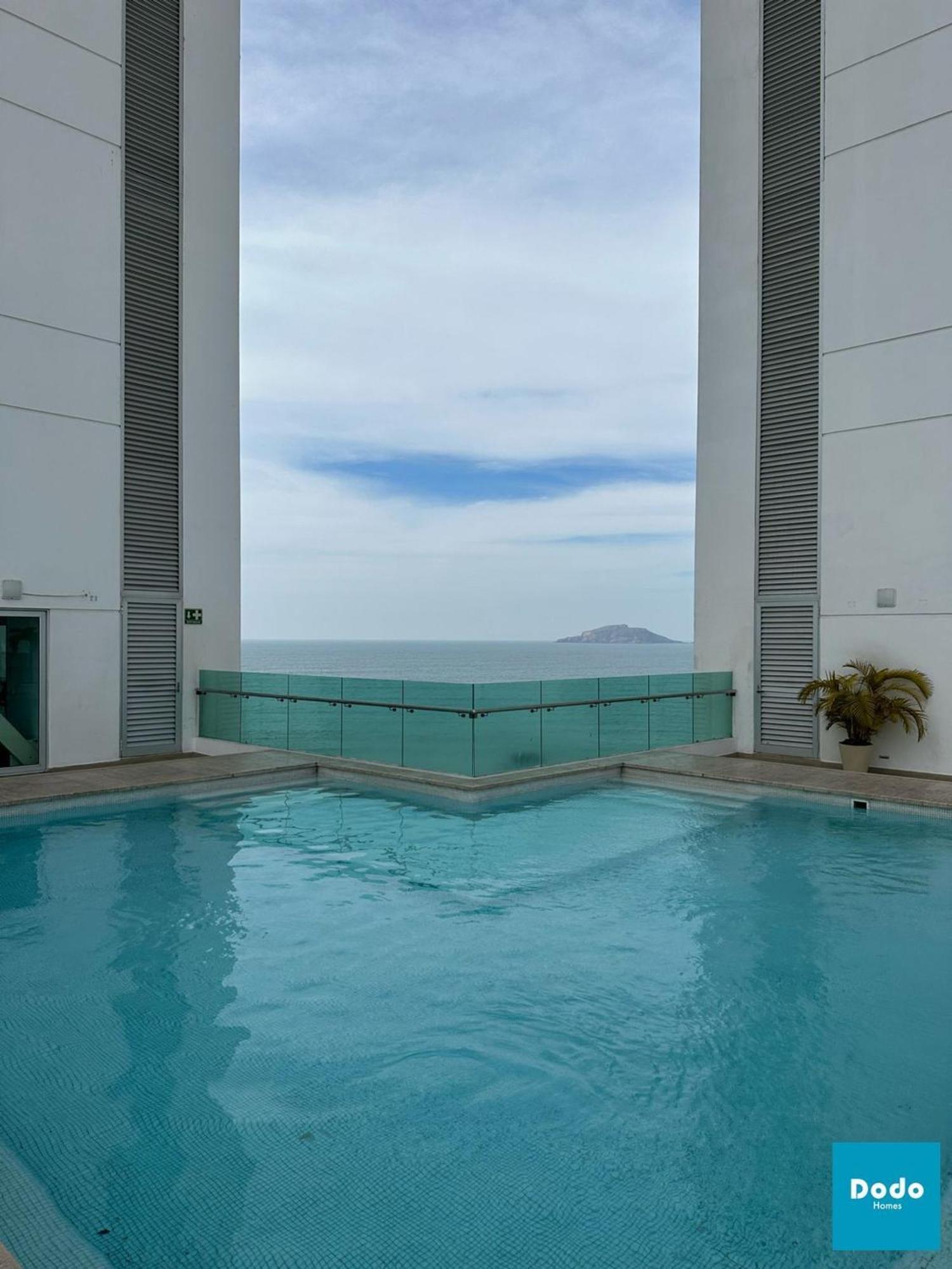 Departamento En Mazatlan Frente Al Mar Y Alberca Comun. Apartment Exterior foto